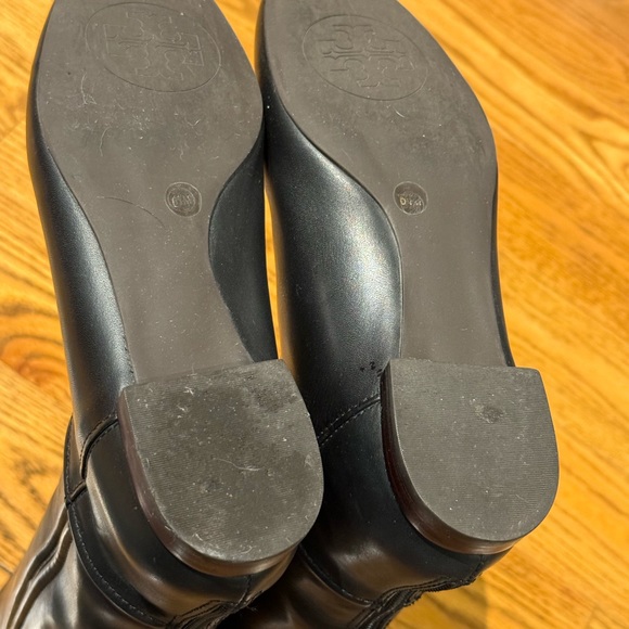 Tory Burch Black Irene 5444 Riding Boots, Size 6.5 - Picture 7 of 7